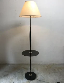 Outlet Pamono France Floor Lamp from Maison Arlus, 1950s