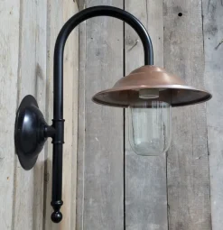 Outlet Pamono French Black Copper Outdoor Barn Light