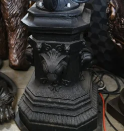 Best Pamono French Cast Iron Street Lamp with Lion