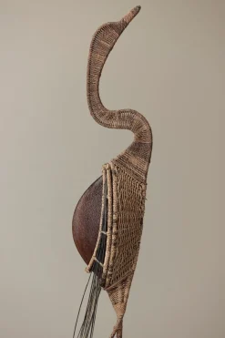 Outlet Pamono French Crane Bird Floor Lamp, 1970s