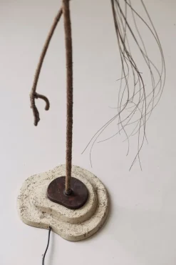 Outlet Pamono French Crane Bird Floor Lamp, 1970s