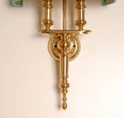 Best Pamono French Empire Style Bouillotte Wall Sconces from Versace, 1980s, Set of 2