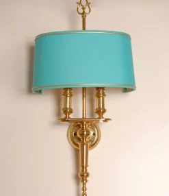 Best Pamono French Empire Style Bouillotte Wall Sconces from Versace, 1980s, Set of 2