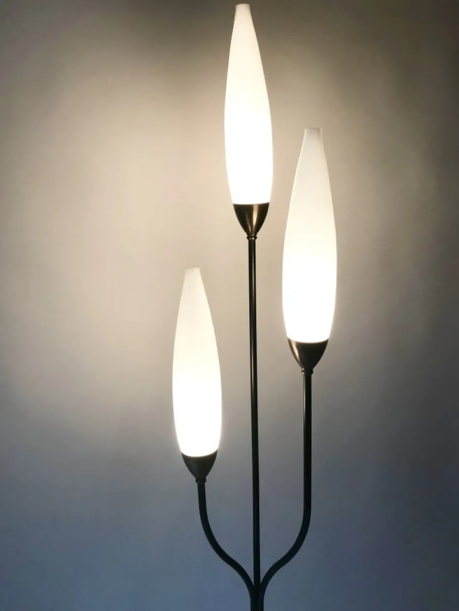 Discount Pamono French Floor Lamp from Maison Lunel, 1950