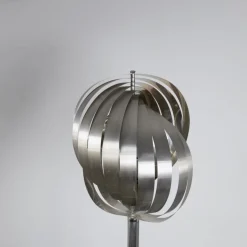 Online Pamono French Floor Lamp in Metal by Henri Mathieu, 1970s