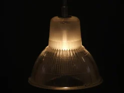 Clearance Pamono French Industrial Pendant Lamp from Holophane, 1940s