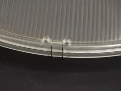 Clearance Pamono French Industrial Pendant Lamp from Holophane, 1940s