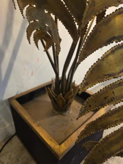 Discount Pamono French Monstera Floor Lamp from Maison Jansen, 1975