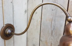 Pamono French Outdoor Copper Barn Light Lamp