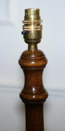 Clearance Pamono French Polished Walnut Standard Floor Lamp, 1930s