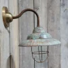 Clearance Pamono French Rusty Copper Outdoor Barn Lamp Light