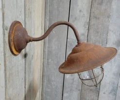 Online Pamono French Rusty Outdoor Barn Lamp Light