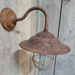 Online Pamono French Rusty Outdoor Barn Lamp Light