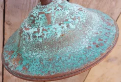 Best Pamono French Rusty Outdoor Copper Barn Lamp Light