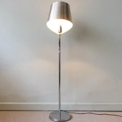 Best Pamono French Sculptural Ruban Floor Lamp by Jacques Charles for Maison Charles, 1960s