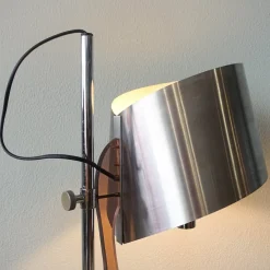 Best Pamono French Sculptural Ruban Floor Lamp by Jacques Charles for Maison Charles, 1960s