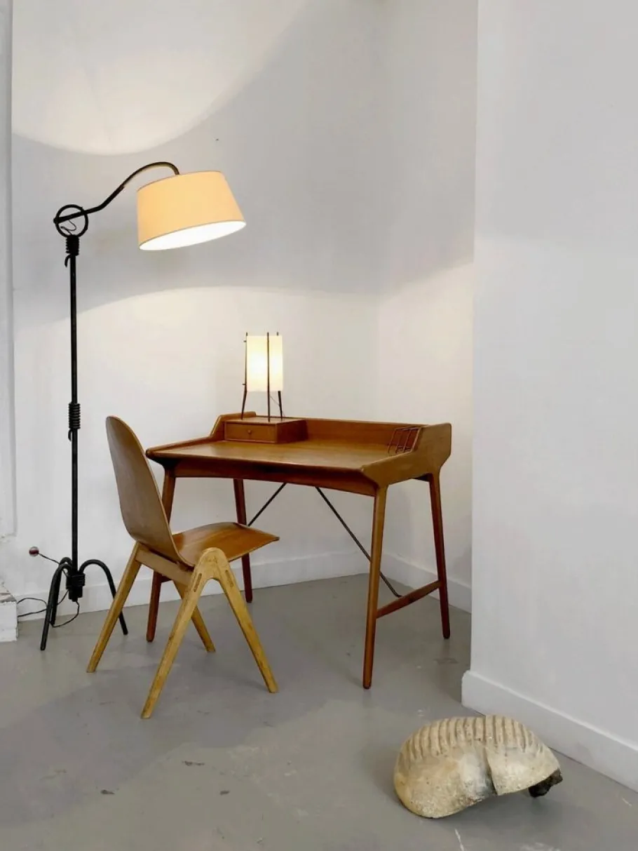 Best Pamono French Tripod Lamp by Jean Royère, 1950