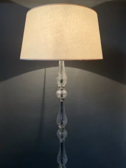 Best Pamono French Wrought Iron Floor Lamp, 1950s