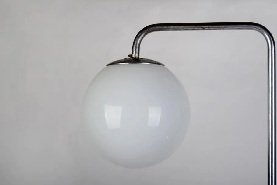 Hot Pamono Functionalist Bauhaus Chrome Adjustable Floor Lamp, 1930s