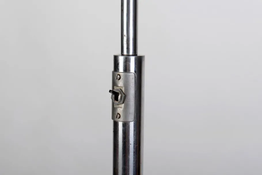 Hot Pamono Functionalist Bauhaus Chrome Adjustable Floor Lamp, 1930s