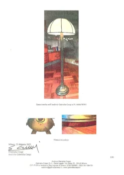 Outlet Pamono Fungo Floor Lamp by Gabriella Crespi, Italy, 1970