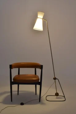 Best Pamono G2 Pendulum Floor Lamp attributed to Pierre Guariche for Disderot, France, 1950s