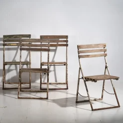 Best Pamono Garden Chairs,1920s, Set of 4