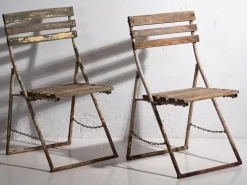 Best Pamono Garden Chairs,1920s, Set of 4