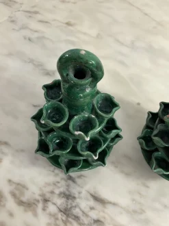 Outlet Pamono Garden Lighting in Caltagirone Ceramic, 1940s, Set of 2