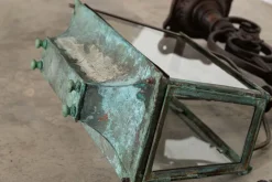 Outlet Pamono Georgian Verdigris Lanterns, 1800, Set of 2