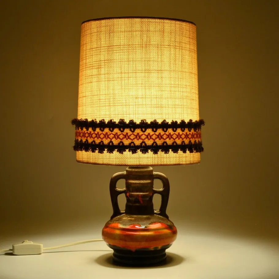 Clearance Pamono German Fat Lava Table Lamp from Aro Leuchte, 1970s