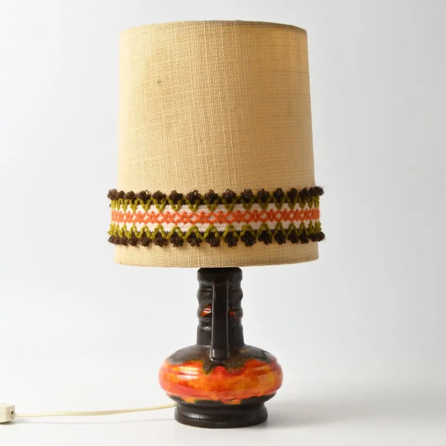 Clearance Pamono German Fat Lava Table Lamp from Aro Leuchte, 1970s