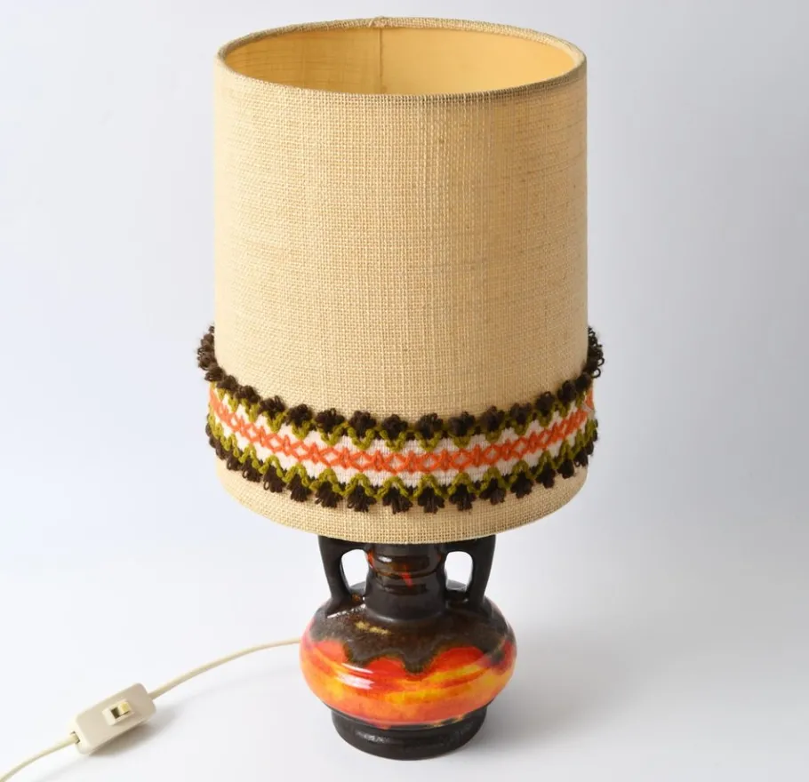 Clearance Pamono German Fat Lava Table Lamp from Aro Leuchte, 1970s