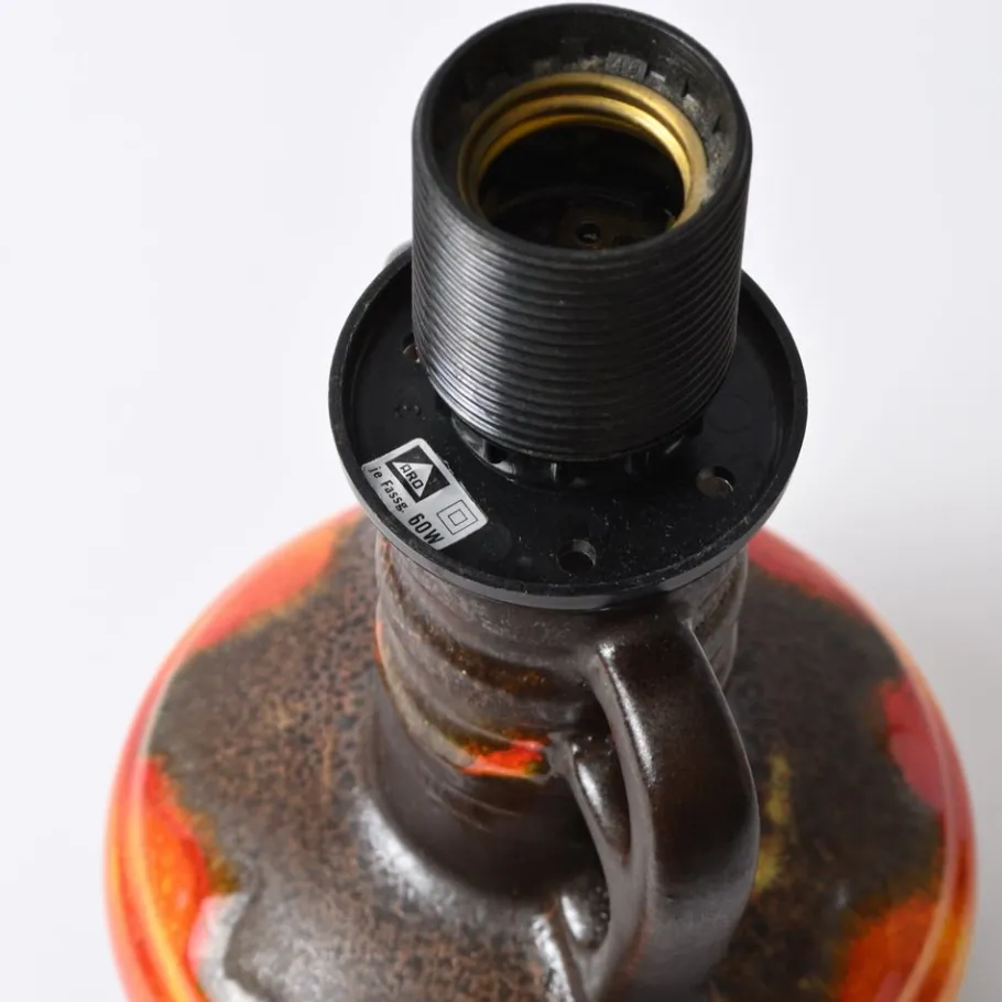 Clearance Pamono German Fat Lava Table Lamp from Aro Leuchte, 1970s