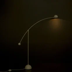 Hot Pamono German V 2614/01 Floor Lamp by Franz Hustadt for Hustadt Leuchten, 1980s