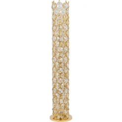 New Pamono Gilt Jewel Floor Lamp in the style of Sciolari attributed to Palwa, Germany, 1960s