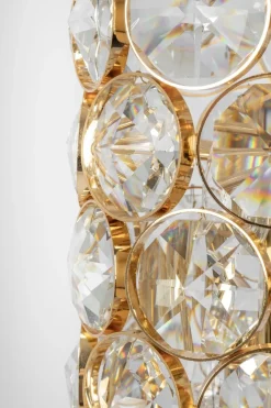 New Pamono Gilt Jewel Floor Lamp in the style of Sciolari attributed to Palwa, Germany, 1960s