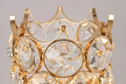 New Pamono Gilt Jewel Floor Lamp in the style of Sciolari attributed to Palwa, Germany, 1960s