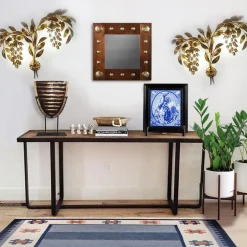 Best Pamono Gilt Metal Palm Tree Wall Light by Hans Kögl, 1970s, Set of 2