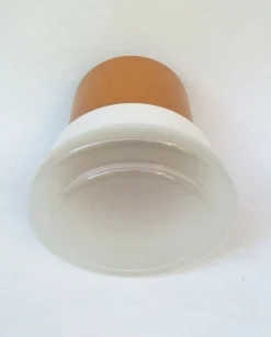 Best Pamono Glass and Copper Pendant Light from Philips, 1930s