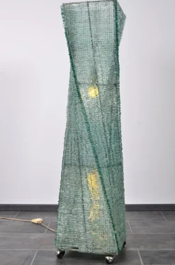 Pamono Glass Floor Lamp