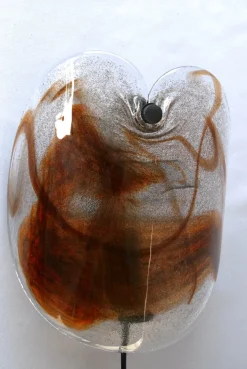 Best Pamono Glass Sconce by Per Lutken for Holmegaard, 1972