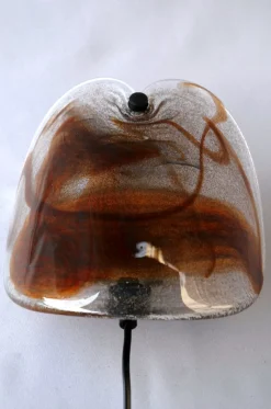 Best Pamono Glass Sconce by Per Lutken for Holmegaard, 1972