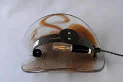 Best Pamono Glass Sconce by Per Lutken for Holmegaard, 1972