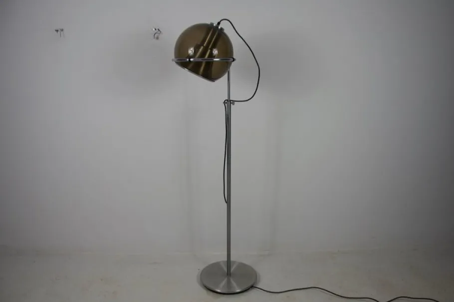 Best Pamono Globe Floor Lamp by Franck Ligtelijn for Raak, 1960s
