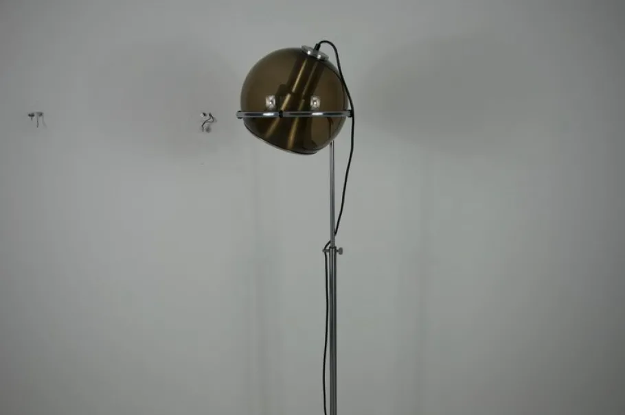 Best Pamono Globe Floor Lamp by Franck Ligtelijn for Raak, 1960s