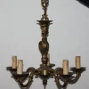Best Pamono Gold Bronze Chandelier, 1890s