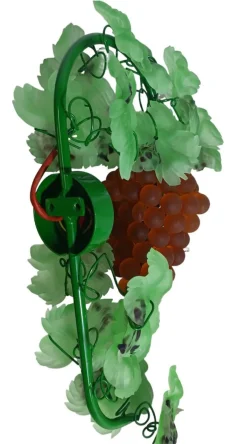 Best Pamono Grape Vine Wall Light from Cesare Toso, 1980s
