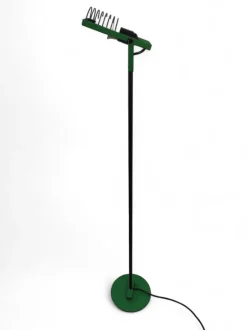 Pamono Green Metal Floor Lamp by Ernesto Gismondi for Artemide, 1970s