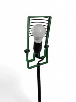 Pamono Green Metal Floor Lamp by Ernesto Gismondi for Artemide, 1970s